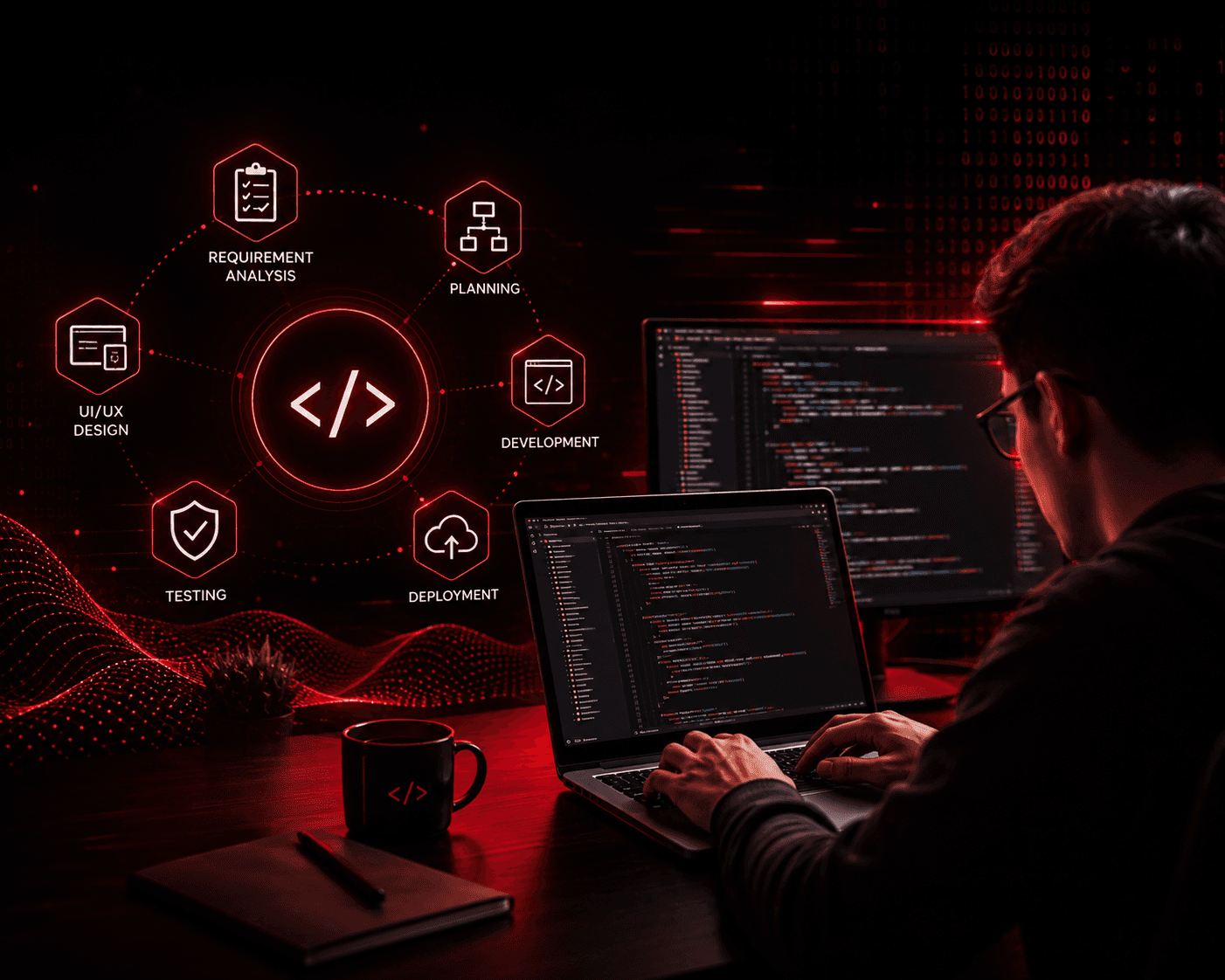 Software development process at Technox