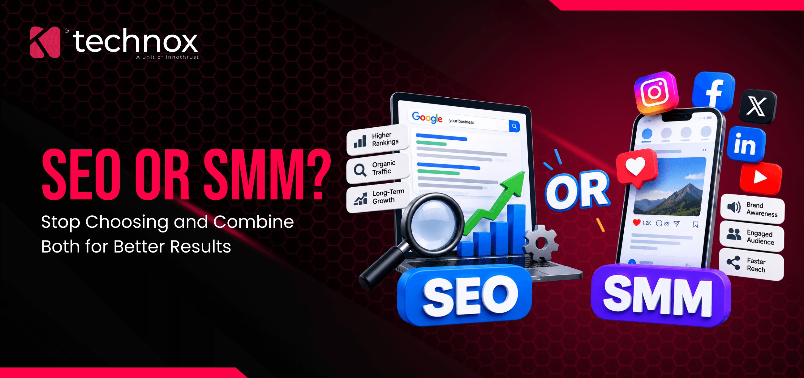 SEO or SMM? Stop Choosing and Combine Both for Better Results