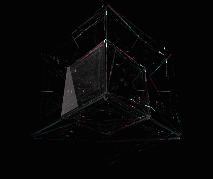 Abstract technology and innovation graphic